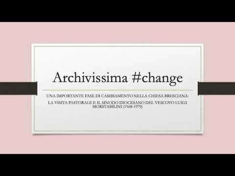 Una importante fase di cambiamento nella chiesa bresciana:  la visita pastorale e il sinodo diocesano del vescovo Luigi Morstabilini (1968-1979)